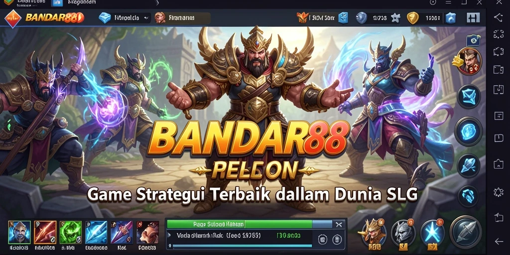 Tampilan gameplay BANDAR88 dengan suasana strategis yang intens.