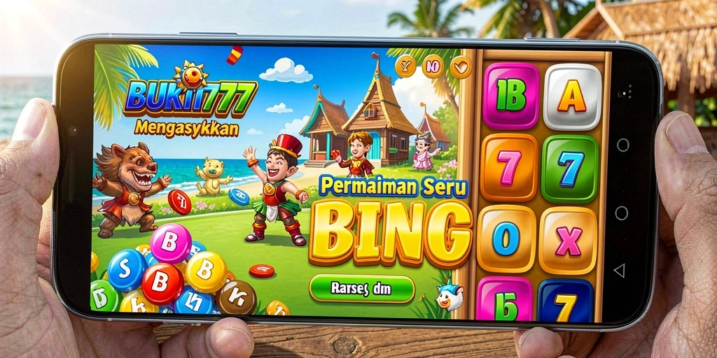 Tampilan gameplay BUKIT777 saat seru bermain Bingo.