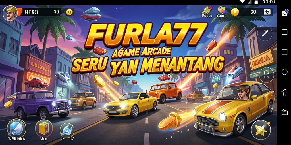 Tampilan menegangkan dari gameplay FURLA77 yang penuh aksi.