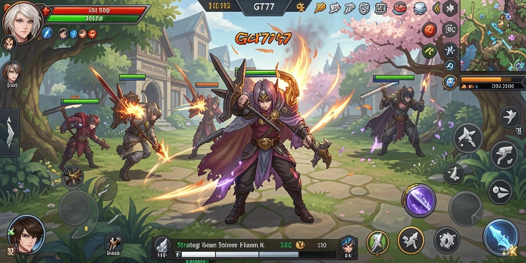 Tampilan gameplay GT777 yang menarik dengan elemen strategi yang mendalam.