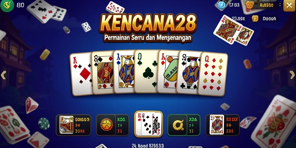 Tampilan gameplay KENCANA28 yang seru dan mendebarkan.