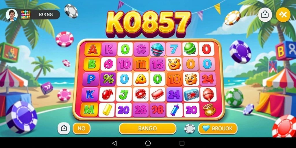 Tampilan gameplay seru dan interaktif dari KO857.