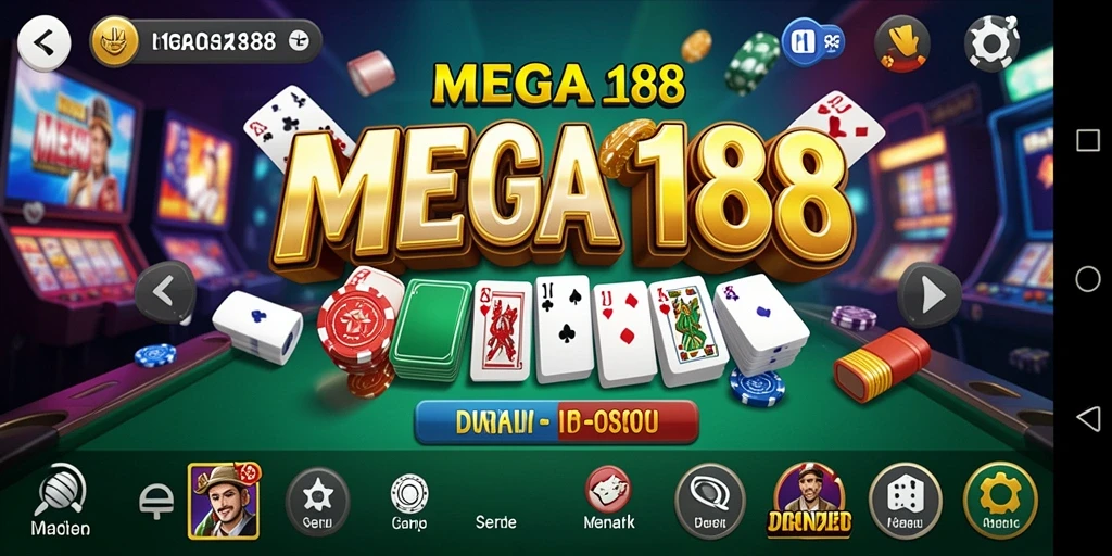 Tampilan grafis yang menarik saat gameplay domino.