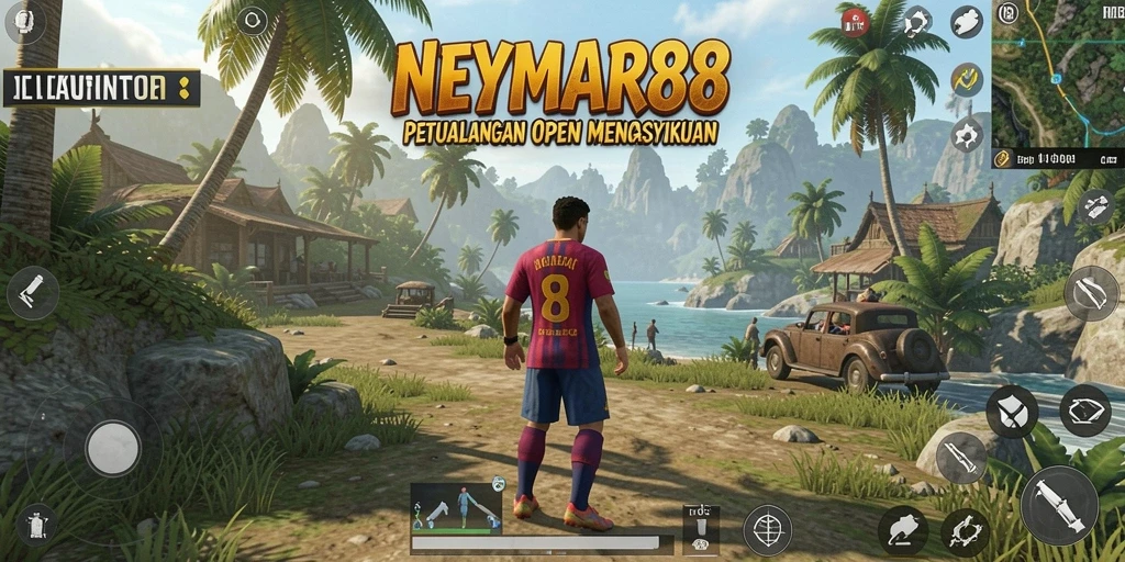 Gameplay seru dalam dunia terbuka NEYMAR88 yang penuh petualangan.