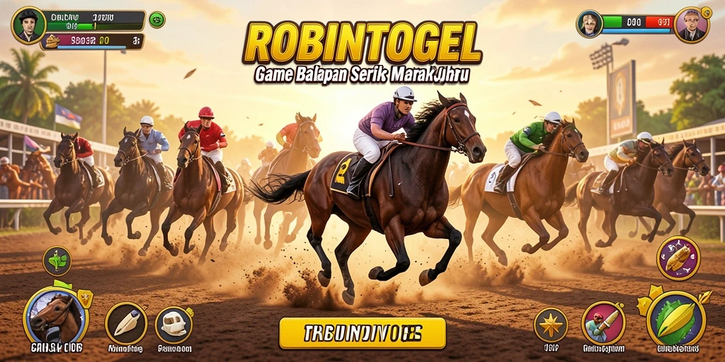 Tampilan gameplay ROBINTOGEL yang menegangkan dan memukau.