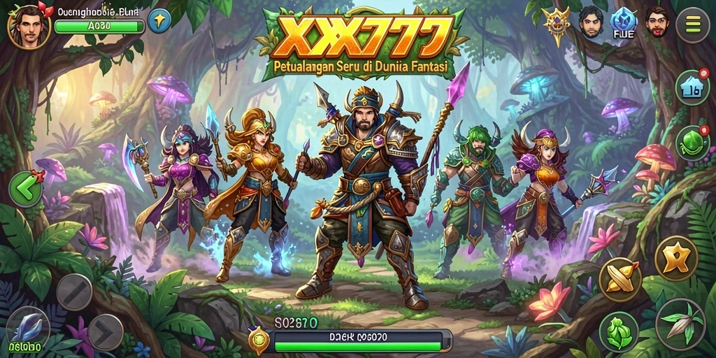 Tampilan menakjubkan dari gameplay XXX777 yang mendebarkan.